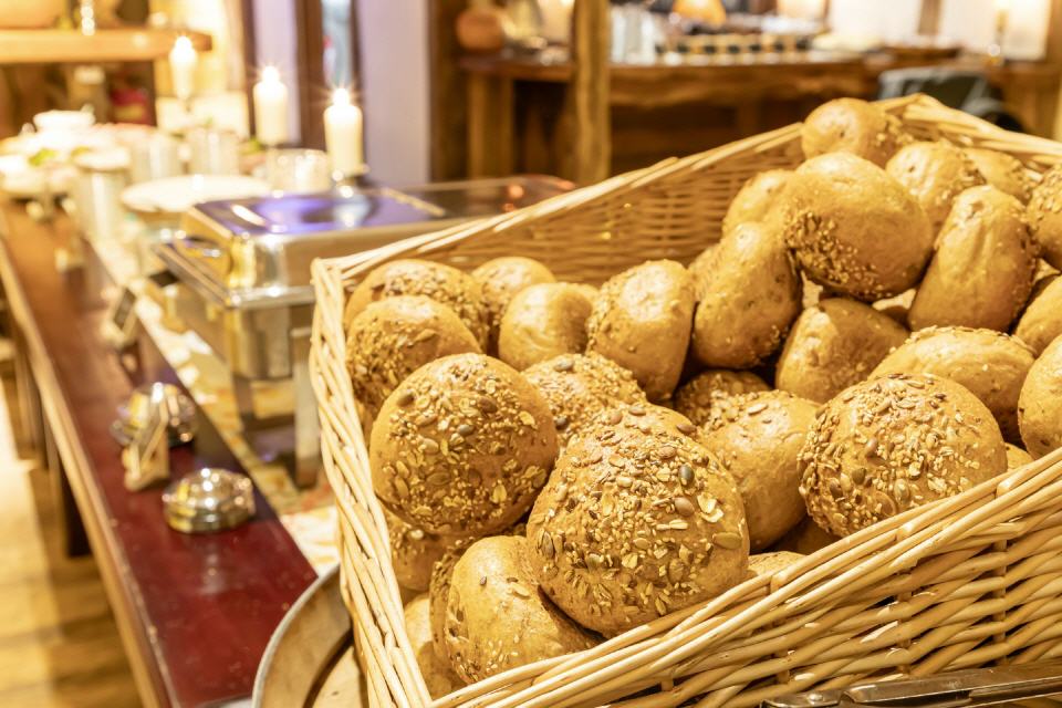 Brot- und Brötchenauswahl